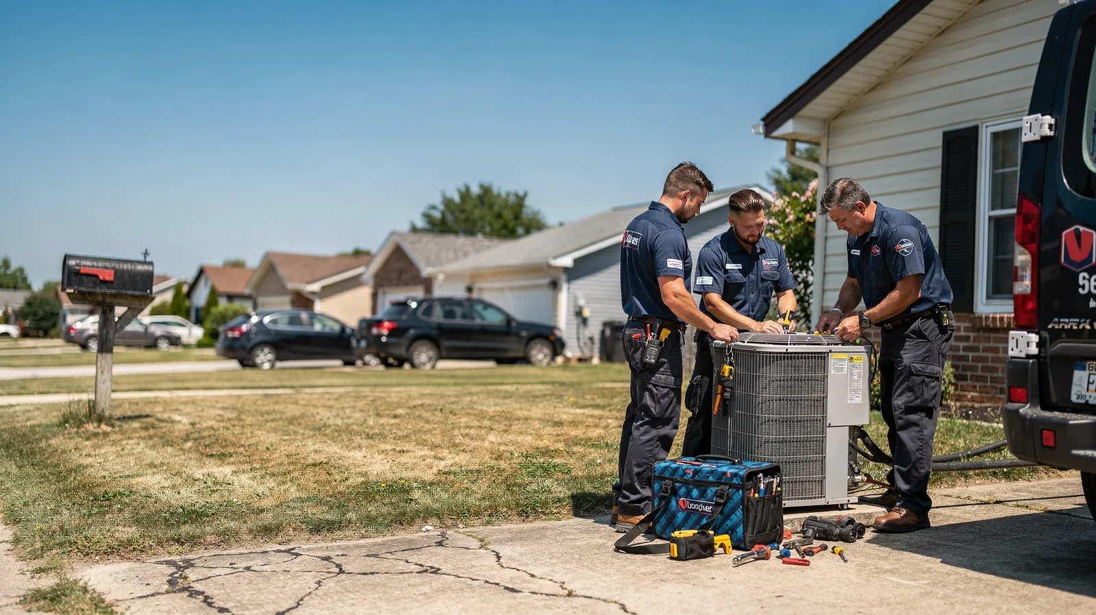 Hvac Repair in Four States, WV near me